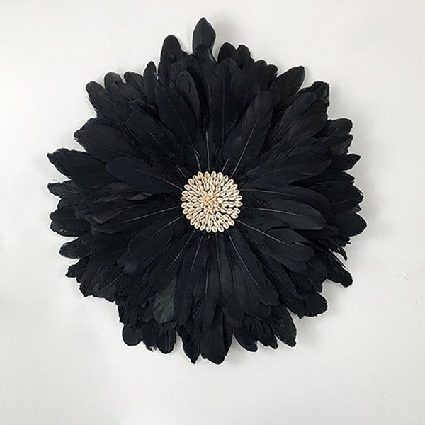 European Style Handmade Natural Feather Room Decoration Girls Room  Decoration De Maison  Nordic Decoration Home