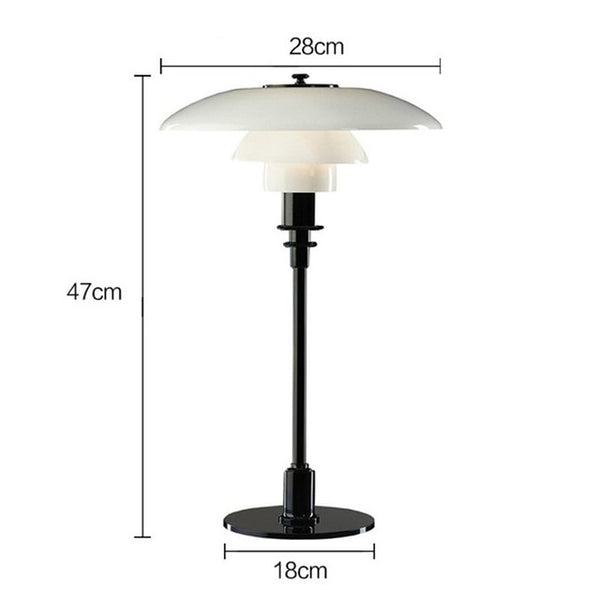 Slap-up Modern Led Glass Table Lamps for Bedroom Bedside Lamp Living Room Office Home Deco Maison Tafellamp Reading Desk Lamp