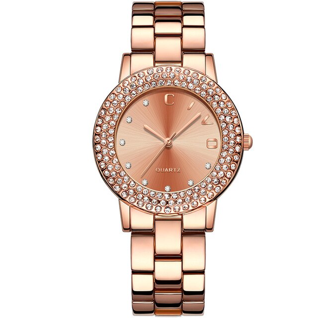 CIVO Luxury Fashion Diamond Ladies Watch Women Waterproof Quartz Watches Slim Steel Mesh Clock Women Montre Femme Relojes Mujer