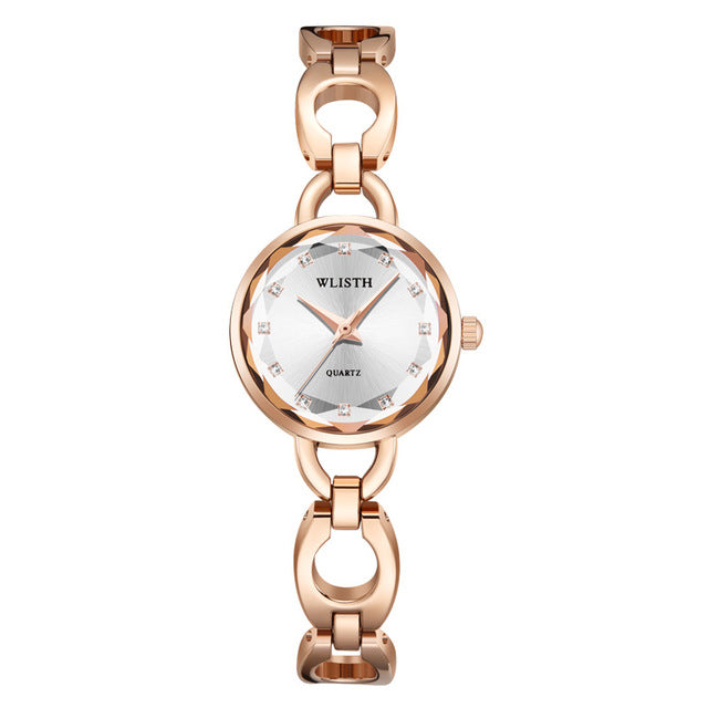 Women Watch Stainless Steel Women's Bracelet Watches Purple Small Waterproof Orologio Da Polso Viol Lady Wristwatch Montre Femme