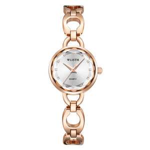 Women Watch Stainless Steel Women's Bracelet Watches Purple Small Waterproof Orologio Da Polso Viol Lady Wristwatch Montre Femme