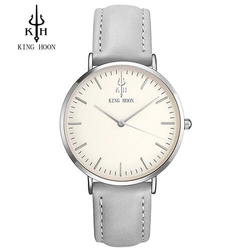 Ladies Fashion Quartz Watch Women Leather Casual Dress Women's Watches Rose Gold Crystal reloje mujer 2016 montre femme